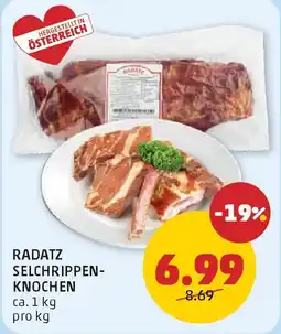 PENNY Radatz Selchrippen-Knochen Angebot