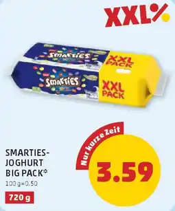 PENNY Smarties-Joghurt Big Pack Angebot