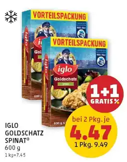 PENNY Iglo Goldschatz Spinat Angebot