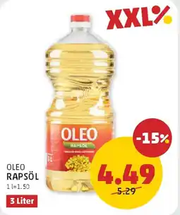 PENNY Oleo Rapsöl Angebot