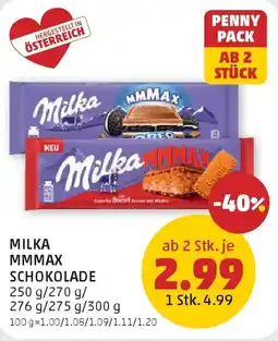 PENNY Milka MMMAX Schokolade Angebot