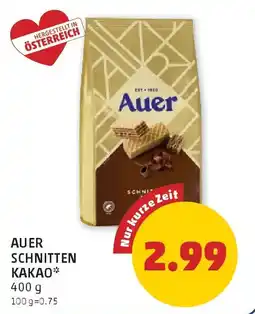 PENNY Auer Schnitten Kakao Angebot