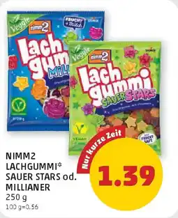 PENNY Nimm2 lachgummi sauer stars od. millianer Angebot