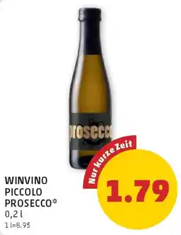 PENNY Winvino Piccolo Prosecco Angebot