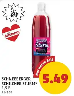 PENNY Schneebberger Schilcher Sturm Angebot