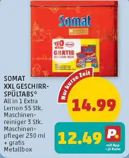PENNY Somat XXL Geschirrspültabs Angebot
