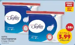 PENNY Softis Toilettenpapier Angebot