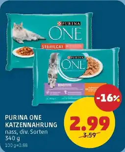 PENNY Purina One Katzenfutter Angebot