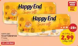 PENNY Happy End Toilettenpapier Angebot