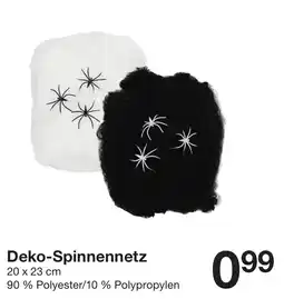 Zeeman Deko-Spinnennetz Angebot