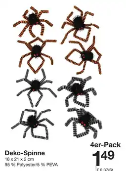 Zeeman Deko-Spinne Angebot