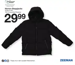 Zeeman Herren-Steppjacke Angebot