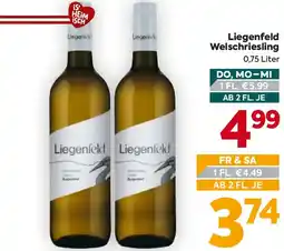 Billa Liegenfeld Welschriesling Angebot