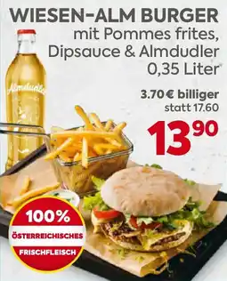 Billa Wiesen-Alm Burger Angebot
