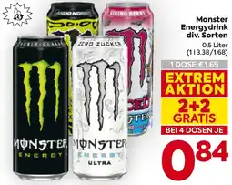 Billa Monster Energydrink Angebot