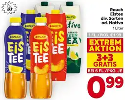 Billa Rauch Eistee Angebot
