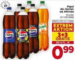 Billa Pepsi od. Mirinda Angebot