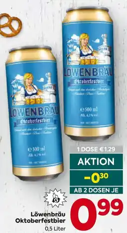 Billa Löwenbräu Oktoberfestbier Angebot