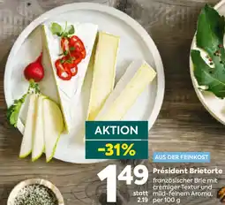 Billa Präsident Brietorte Angebot