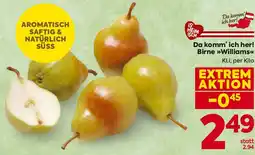 Billa Da komm' ich her! Birne Williams Angebot