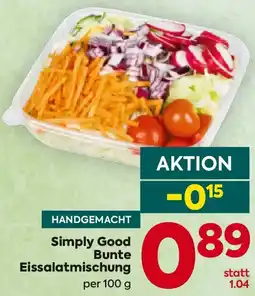 Billa Simply Good Bunte Eissalatmischung Angebot
