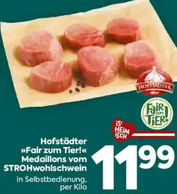 Billa Hofstädter Fair zum Tier! Medaillons vom STROHwohlschwein Angebot
