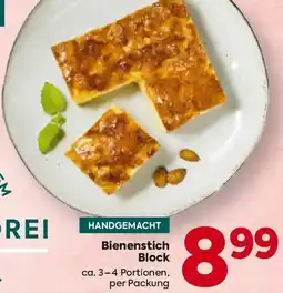 Billa Bienenstich Block Angebot