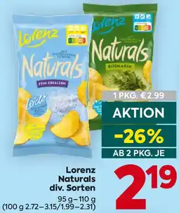 Billa Lorenz Naturals Angebot