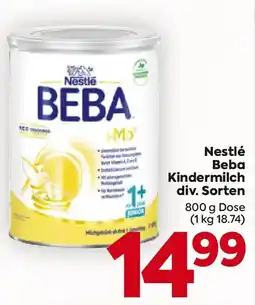 Billa Nestlé Beba Kindermilch Angebot