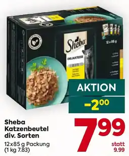 Billa Sheba Katzenbeutel Angebot