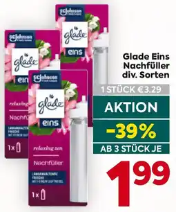 Billa Glade Eins Nachfüller Angebot