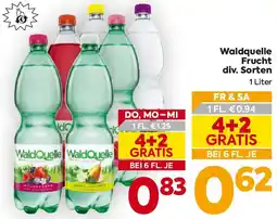 Billa Waldquelle Frucht Angebot