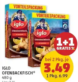 PENNY Iglo Ofenbackfisch Angebot