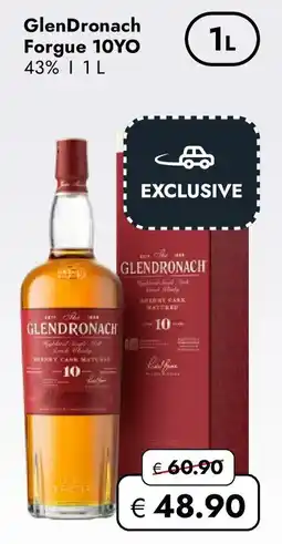 Travel FREE GlenDronach Forgue 10YO Angebot