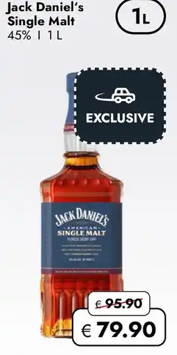 Travel FREE Jack Daniel's Single Malt Angebot