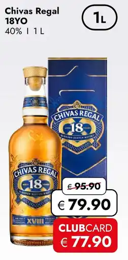 Travel FREE Chivas Regal 18YO Angebot