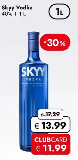 Travel FREE Skyy Vodka Angebot