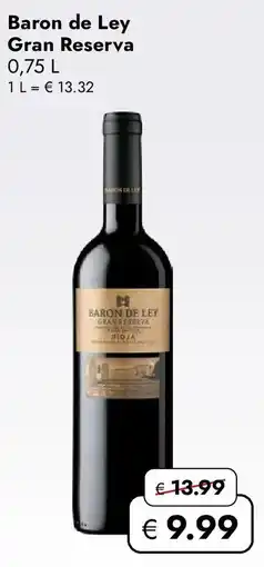 Travel FREE Baron de Ley Gran Reserva Angebot