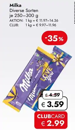 Travel FREE Milka Angebot