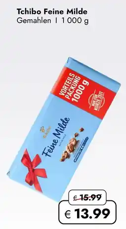 Travel FREE Tchibo Feine Milde Angebot