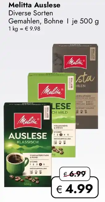 Travel FREE Melitta Auslese Angebot