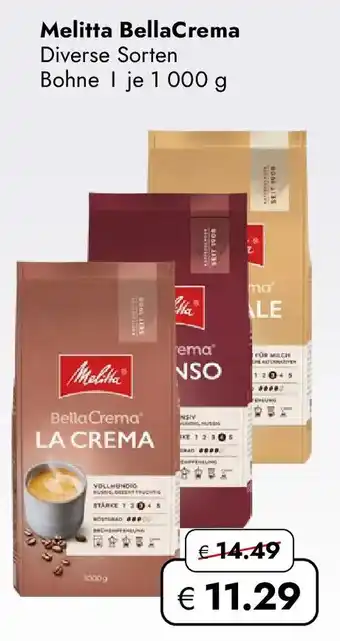 Travel FREE Melitta BellaCrema Angebot