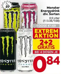 Billa Monster Energydrink Angebot