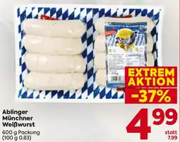Billa Ablinger Münchner Weißwurst Angebot