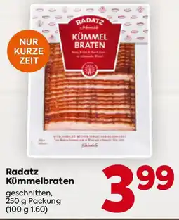 Billa Radatz Kümmelbraten Angebot