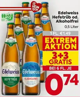 Billa Edelweiss Hefetrüb od. Alkoholfrei Angebot