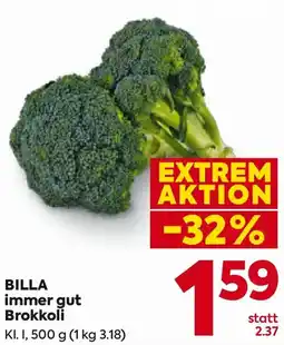 Billa BILLA immer gut Brokkoli Angebot