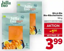 Billa BILLA Bio Bio-Räucherlachs Angebot