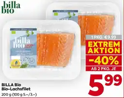 Billa BILLA Bio Bio-Lachsfilet Angebot