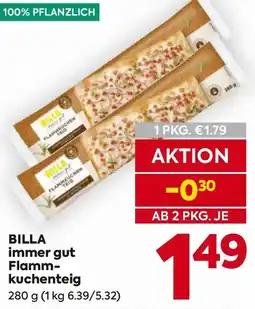 Billa BILLA immer gut Flamm- kuchenteig Angebot